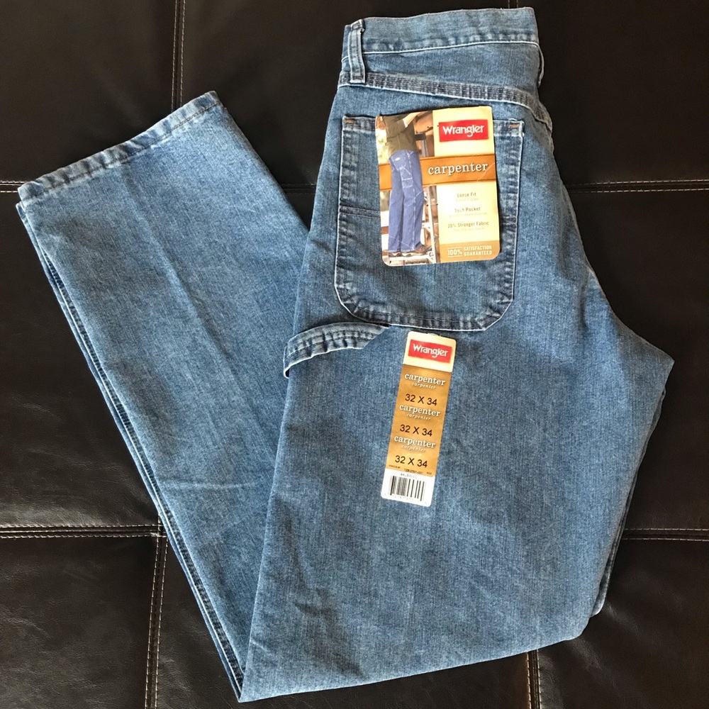 Men’s- Wrangler Carpenter Jeans! NWT.